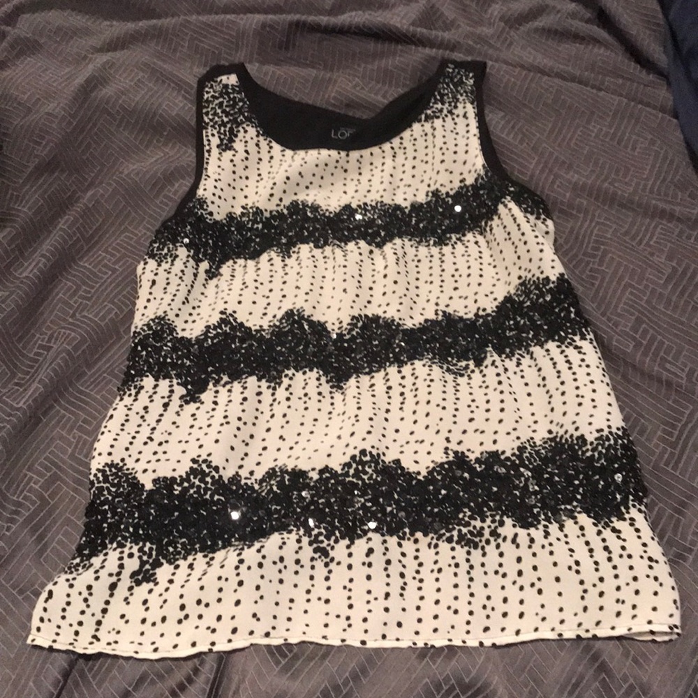 Loft sleeveless shirt